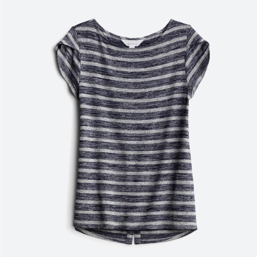 Stitch Fix market & spruce bravyan button back detail knit top XL